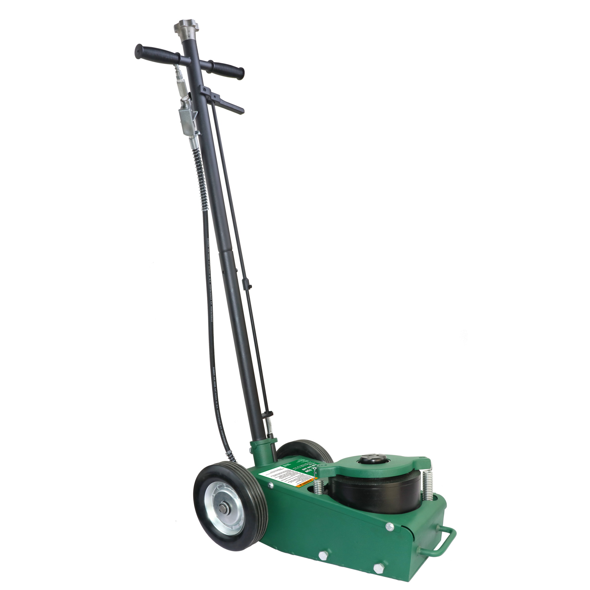 Safeguard 20/35 ton 2-stage truck axle jack with air motor, #62350